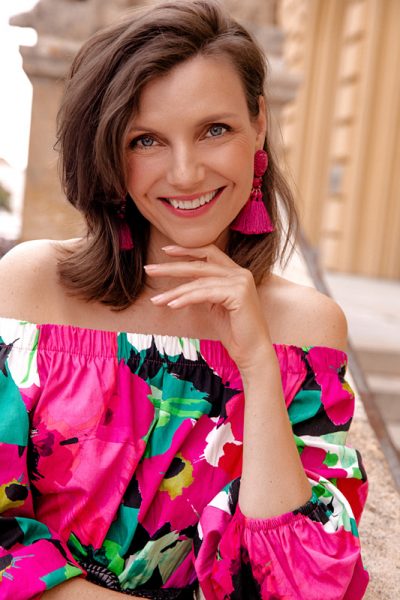 Modelfoto von mir von einem Modeshooting zum Thema "Trendoutfits ab 40"