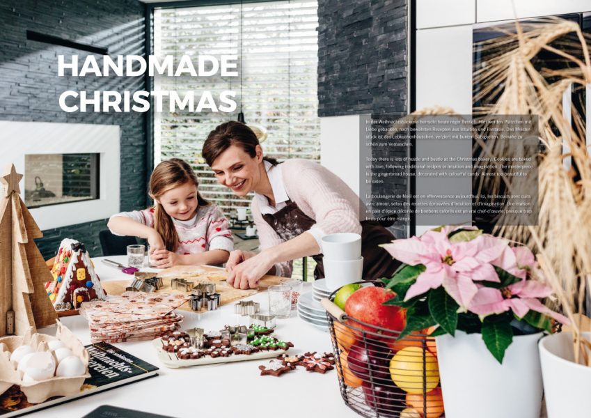 Modelfoto von mir für eine Werbeproduktion mit dem Thema "Weihnachten"