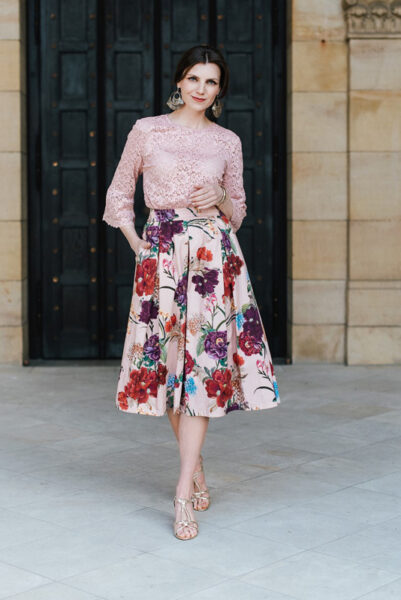 Foto eines Modeshootings